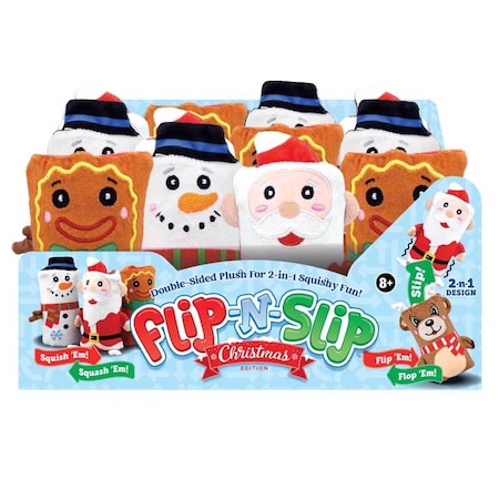 Shawshank Ledz Shawshank LEDz Christmas Flip-N-Slip Squishy Toy 1 pk 768276